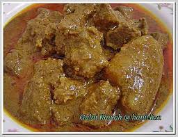 Gulai kawah biasanya jumpa masa kenduri. Facebook