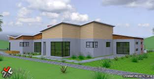 Gorgeous houses with butterfly roofs and trendy designs. Butterfly Roof House Design 4 Beds Stewmat Projects Facebook