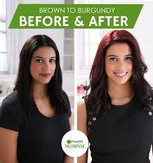 Looking To Change Your Hair Color From Brown To Burgundy You Can Do It Easily Yourself At Home With G Boxed Hair Color Colored Hair Tips Red Brown Hair Color