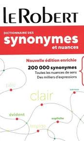 Dictionnaire Des Synonymes Et Nuances De Le Robert Poche Livre Decitre