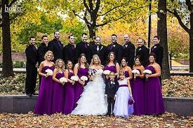 White Roses With Purple Round Bouquet Purple And White Flowers Curtis Center P Blue Wedding Dresses Purple Bridesmaid Dresses Wedding Dress With Feathers