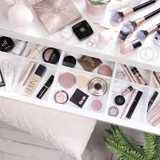 Allie Anything Drawer Organizer 2 Fit Perfectly Inside The Ikea Malm Vanity Acrylic Make Makeup Organization Acrylic Organizer Makeup Makeup Organization Diy