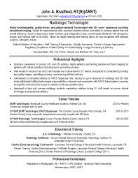Radiologic Technologist Resume Examples Medical Sample Philippines ...