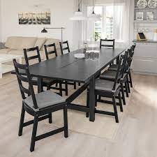 nordviken nordviken طاولة و 6 كراسي أسود أسود ikea