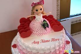 See more of birthday cake with name and photo on facebook. Latest Princess Doll Birthday Cake With Name Edit