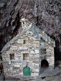 Miniature En Pierre Maison Miniature Village Miniature Miniature