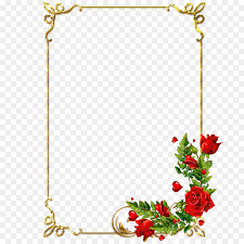 Molduras Ouro Vermelho Png Transparente Gratis Moldura floral free png stock. molduras ouro vermelho png