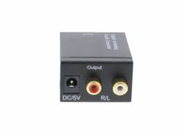 The digital toslink optical fiber audio male 1 to 2 female splitter adapter connect one toslink optical digital audio source and split into two different packing: Convertor Audio Digital Toslink Coax Analog 2x Rca Well Vitacom