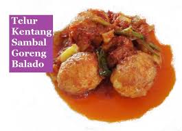 Lalu potong kacang panjang tersebut dengan ukuran kurang lebih 3 cm. Telur Kentang Sambal Goreng Balado Resep Kuliner Dan Wisata Indonesia