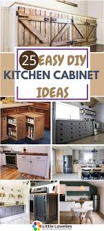 25 diy kitchen cabinet ideas that are