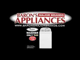 When you first walk into baron's major brands appliances, you will the appliance selection and prices are great as well. Barron S Appliances Salem Nh 07 2021
