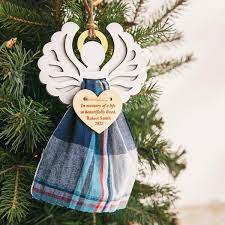 Angel in memory ornament