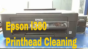 Epson L380 Series Printer Printhead Cleaning Cleaning Printer Epson