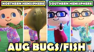 Jul 13, 2021 · check out this guide on june bugs (insects) in animal crossing: August Bugs Fish Deep Sea Creatures Guide For Northern Southern Hemisphere In Acnh Youtube