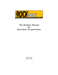 Mar 06, 2009 · steps to unlock ipod volume lock : The Rockbox Manual For Ipod Nano 1st Generation Rockbox Org Manualzz