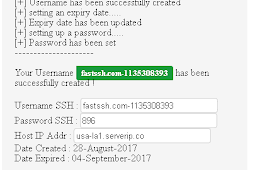 Akun ssh sgdo premium support squid aktif 30 hari from 4.bp.blogspot.com create a ssh/ssl account premium for free. Beberapa Akun Ssh Premium Server North America Exp 20 July 2017 Kumpulan Remaja