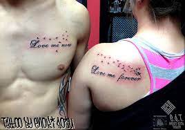 See more ideas about tattoos, christian tattoos, cool tattoos. 87 Matching Couple Tattoos For Lovers That Will Grow Old Together Bored Panda