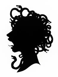 Medusa Silhouette Google Search Black Art Tattoo Medusa Art Medusa