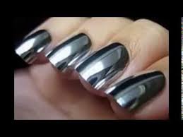 Easy to apply & looks great on short or long nails. Mirror Nails Mirror Effect Nail Polish Silver Gold Mirror Nails Ideas Youtube