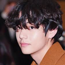 Kim Tae Hyung In 2020 Curly Hair Styles Fluffy Hair Taehyung