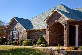 For a red or yellow brick house, try black, brown, or gray shingles to complement the brick. Selecting Roof Colors To Complement Brick Or Stone Exteriors