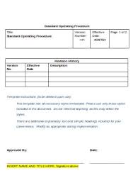 A standard operating procedure offers detailed, written instructions on how to perform a routine business activity and explain the process what are standard operating procedures (sops)? 50 Sample Standard Operating Procedure Sop In Pdf Ms Word