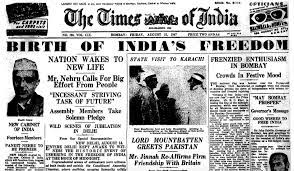 Check spelling or type a new query. How Indian Newspapers Reported Independence And Partition In 1947