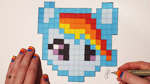 Pixel Art Facile Pixel Art How To Draw My Little Pony Easy Youtube My Little Pony Unicorn Pixel Art My Little Pony