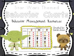 Behavior Charts Star Wars Themed Behavior Management Resources