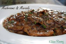 Veal Scaloppine With Mushrooms Marsala Veal Cutlet Recipes Veal Recipes Recipes