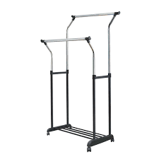 Free delivery and returns on ebay plus items for plus members. All Set 90 X 52 5 X 111 170cm Double Bar Adjustable Height Garment Rack Bunnings New Zealand