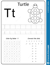 Illustration About Alphabet Letter Letter T Worksheet Task For Kids Learning Let In 2020 Letter T Worksheets Writing Practice Worksheets Alphabet Letter Worksheets