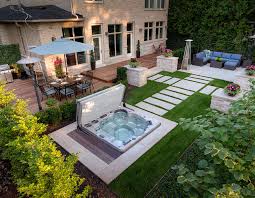 The outdoor space of a house in miami was designed by craig reynolds landscape architecture to incorporate many coveted elements: Small Backyard Hot Tub Ideas Novocom Top