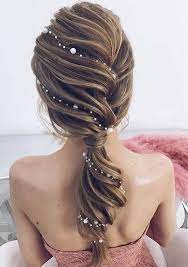 53 Fabulous Ideas Of Wedding Hairstyles Haircuts In 2018 Weddinghairstyles Hair Styles Long Hair Styles Bridal Hair Headpiece