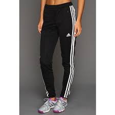 All Black Adidas Joggers Womens Adidas Tiro 13 Training Pant Black White Women S Workout 30 Liked On Polyvore Featuring Act Black And White Joggers Pants For Women Adidas Joggers Woman
