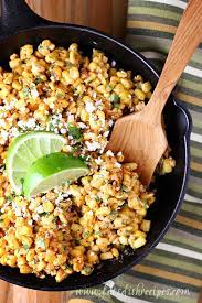 Delicious charred sweet corn with chili flakes, garlic butter, parmesan cheese, and cilantro. Mexican Street Corn Torchy S Copycat Let S Dish Recipes