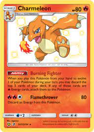 Charmeleon Yellow A Alternate Tcg Card Database Pokemon Com