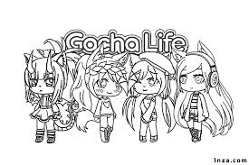 Gacha life coloring sheets book of science growth mindset. Gacha Life Coloring Pages 1nza