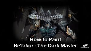 Brush masters painting contractors is a painting company in which we provide exceptional service and product. How To Paint Be Lakor The Dark Master Youtube