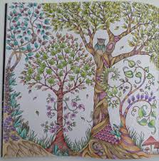 coloriage d une foret enchantee steffy elsass crea de colle