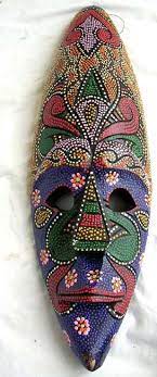Aboriginal Designs And Patterns Aboriginal Artist Designs Online Tribal Masks Catalog Warehouse Bali Tribal Mask Aboriginal Artists Masks Art