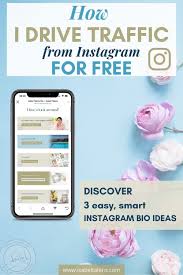 That's why i suggest making it bigger. Smart Instagram Bio Ideas To Grow For Free Your Website Traffic Social Media Game Isabel Talens
