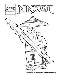 Coloring Page Master Wu True North Bricks Ninjago Coloring Pages Lego Coloring Pages Coloring Pages