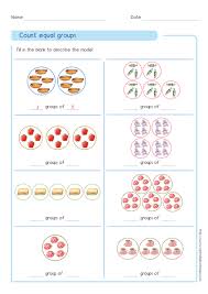 Count Equal Groups And Objects In Each Group Multiplication Concepts Multiplication Activities Multiplication