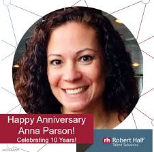 10 years of providing exemplary staffing services. Congratulations