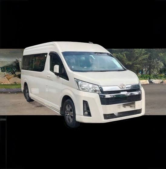 Toyota HiAce 2021 Super Long Wheelbase Commuter, AI generated