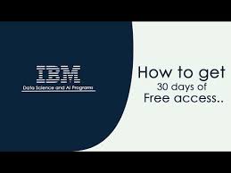 Get 30 Days Of Free Access To Ibm Data Science And Artificial Intelligence Specialization And Professio In 2020 Data Science Online Education Online Education Programs