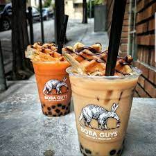 Bubble Waffles Poster Notitle Tea Snacks Cafe Food Yummy Drinks