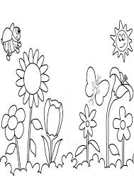 Use the fun colorful pages to create a in spring, everything comes back to life and the colors are overwhelming. Coloring Pages Spring Flowers Coloring Pages