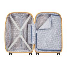Delsey paris chatelet hardside luggage with spinner wheels, champagne white delsey alexis lightweight luggage set 3 piece, double wheel hardshell suitcases, expandable spinner suitcase. Clavel Gelb S Delsey